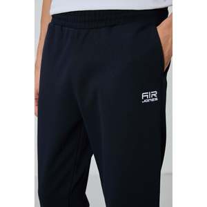 Conjunto Deportivo Azul Marino para Hombre Air Jones, Corte Estándar, Tejido de Mezcla de Poliéster, Viscosa y Elastano, Ropa Deportiva Informal, Modelo 85209 - Product Image 5