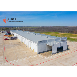 Tùy chỉnh-thực hiện kích thước kết cấu thép nhà máy thép đúc sẵn xây dựng prefab hội thảo xây dựng - Product Image 5