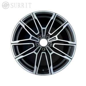 Jantes en alliage forgé SURRIT OEM neuves 20', 21', 22', multi-rayons, 112 PCD, 30/40 mm ET, argent, modèle SURRIT-L101, garantie 1 an - Product Image 3