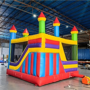 Château Gonflable Commercial à Vendre : Toboggan et Structure de Saut pour Enfants – Idéal pour Fêtes et Jardins - Product Image 4