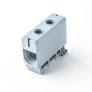 Electrical Terminal Connector Din Rail 35-240mm Screw Type JHT5-240 al cu Mounting Grounding Distribution Junction Box Connector