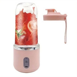 เครื่องปั่นส่วนตัวแบบพกพาขนาดเล็ก 400 มล. ชาร์จไฟผ่าน USB สำหรับทำน้ำผลไม้สด - Product Image 3