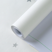 Papier peint imperméable Sky Stars pour chambre à coucher motif damassé minimal pour une utilisation en appartement