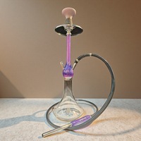 Chicha personnalisée de 60 cm de haut en résine colorée et alliage d'aluminium, tendance pour les salons de chicha, les bars, les restaurants, les cafés, les clubs, les fêtes, pour fumer la chicha