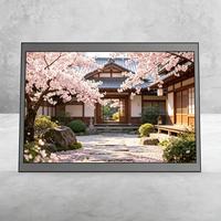 Monitor Comercial FHD de 27 Pulgadas y 1080P, Pantalla LCD IPS con RS232 para Menú de Restaurante en Interiores, 1 Año de Garantía