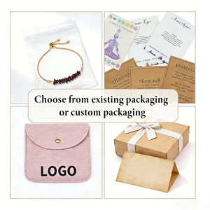 Metaphysical Healing Natural Stone Chip Slider <b>Bracelet</b>, <b>Adjustable</b> Jewelry for Daily Wear & Mother's Day Gifting - Product Image 2