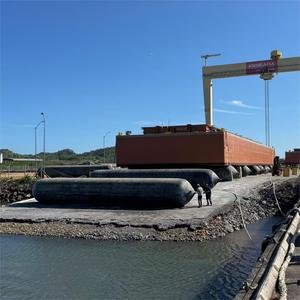 Airbag di imbarco e varo marittimi personalizzati <span class=keywords><strong>in</strong></span> <span class=keywords><strong>gomma</strong></span> naturale certificati ISO CCS ABS LRS BV con 2 anni di garanzia per la costruzione navale - Product Image 3