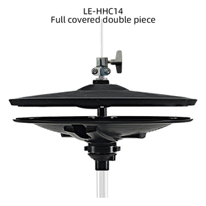 Cymbale électronique double (2 zones) Lemon 14 pouces en 2 parties - HHC14 LE-HHC14 Lemon Drum LE-HHC14 - Product Image 1