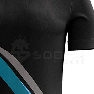 Maillot de football confortable pour hommes 100% polyester, couleur personnalisée, nom d'équipe, haute qualité, vente en gros, marque privée personnalisée - Product Image 5
