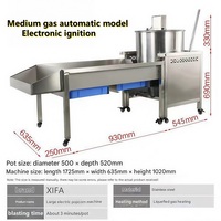 Machine à Popcorn Industrielle, Équipement Commercial à Gaz pour la Fabrication de Popcorn à Grande Échelle pour la Production de Snacks