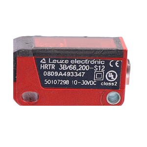 Nouveaux capteurs optiques originaux LEUZE HRTR 3B/66 200-S12, interrupteur photoélectrique à réflexion diffuse, en stock - Product Image 1
