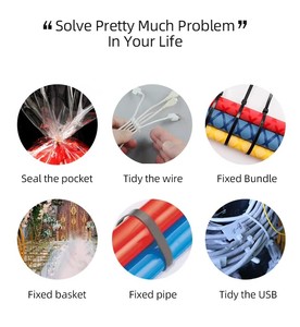 สายรัดเคเบิลไนลอนแบบหนา 12 นิ้ว พร้อมระบบล็อคอัตโนมัติ ปรับได้ ทนทานกว่า - Product Image 4