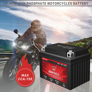 Batterie au lithium pour moto AMPXELL 12V 30Wh CA150 pour YTX4L-BS YTZ5S-BS YTX5L-BS YTZ6-BS/YTZ7S-BS AMX12-25FQ 12V 30Wh CA150 Moto - Product Image 4