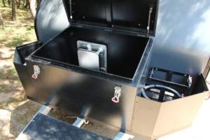 Carovane cinesi produttori Hard Top Custom camper 24ft campeggio Off Road rimorchio da viaggio grande Caravan in vendita - Product Image 6