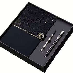 Office <b>Gift</b> <b>Set</b> Luxury Gold Foil Stamping Notebook <b>Gift</b> Box <b>Set</b> Bag Pen Items Custom logo Luxury Corporate Business <b>Gift</b> Box <b>Set</b> - Product Image 1
