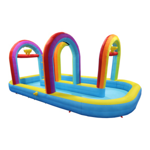 <span class=keywords><strong>Parque</strong></span> acuático inflable con piscina, <span class=keywords><strong>parque</strong></span> de atracciones inflable para bebés y casa <span class=keywords><strong>hinchable</strong></span> para niños - Product Image 4