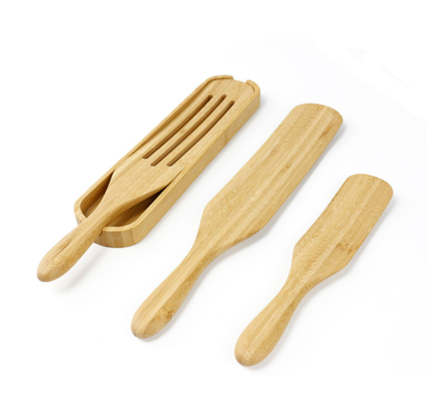 Wooden Bamboo Kitchen Tools Set Bamboo Kitchen Cooking Utensil Bamboo Kitchen Set