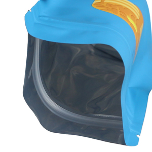Bolsa de soporte reciclable <span class=keywords><strong>biodegradable</strong></span> impresa en huecograbado con logotipo personalizado, embalaje de papel de aluminio de 3,5G, bolsas Mylar, almacenamiento de alimentos y dulces - Product Image 5