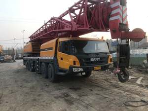 Grue mobile Sany d'occasion de 100 tonnes, économique, adaptée à divers travaux de levage sur site - Product Image 2