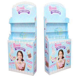 Dễ thương có thể gập lại PVC vender Booth <span class=keywords><strong>Pop</strong></span> Up đứng nhựa PVC bọt Bảng hiển thị đứng cho cửa hàng đồ chơi tầng Pallet Kệ hiển thị - Product Image 1