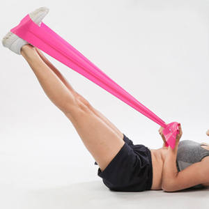 Ensemble portable de bandes de résistance colorées pour yoga et <span class=keywords><strong>fitness</strong></span> à domicile, en stock, populaire, pour exercices de stretching et entraînement - Product Image 2