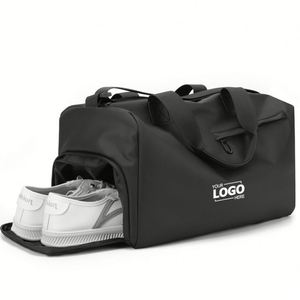 Waterproof Gym <b>Bag</b> for Women & <b>Men</b> with Shoe Compartment - Sports Duffle <b>Bag</b> for Travel, Weekender, and <b>Overnight</b> Carry-On - Product Image 1