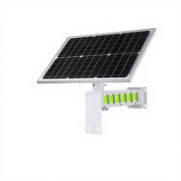 Caméras de sécurité professionnelles, kit panneau solaire et batterie DC12V, système d'alimentation solaire 40W 20AH, IP66, anti-vandalisme, garantie de 2 ans