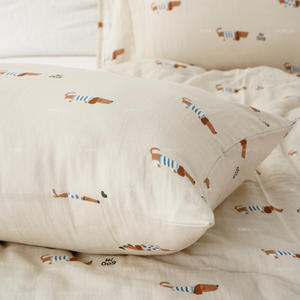 Edredón de muselina 100% algodón para <span class=keywords><strong>cuna</strong></span>, manta ultra suave para bebé, manta para niños pequeños para todas las estaciones, lavable a máquina para niños. - Product Image 2