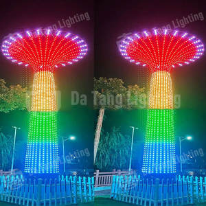 Instalación de luces LED impermeables IP65 Holiday Tower para decoración de paisajes de parques interiores/exteriores y decoración navideña. - Product Image 3