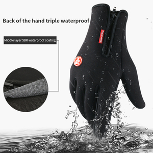 Gants d'hiver imperméables à écran <span class=keywords><strong>tactile</strong></span> pour hommes et femmes, gants thermiques en acrylique à écran <span class=keywords><strong>tactile</strong></span> pour l'hiver - Product Image 4