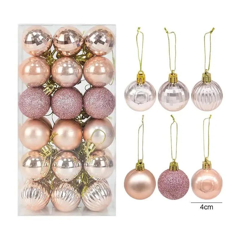 In Stock Christmas Decorations Ball Tree Ornaments for Home Party Decor 2022 New Year Gift