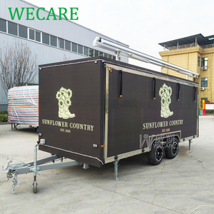Wecare di động nhà bếp đường phố nhượng Bộ BBQ thực phẩm thanh Trailer xe tải thực phẩm được trang bị đầy đủ nhà hàng - Product Image 5