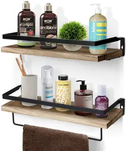 Hot Selling Wall Shelves Mounted Set For Bedroom Bathroom Living Room Office Floating Shelves Storage Furniture