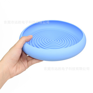Bol pour chien en silicone rond à alimentation lente, anti-étouffement, diamètre 200 mm - Product Image 4
