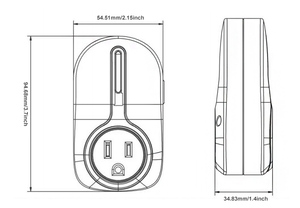 Presa Intelligente 1200W 100FT con Telecomando Wireless per Casa Smart - Product Image 2
