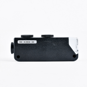 Lente de teléfono móvil con <span class=keywords><strong>zoom</strong></span> óptico <span class=keywords><strong>60X</strong></span>-100X, soporte de lente de microscopio LED universal, mini joyería de bolsillo, micropscope de lupa - Product Image 1