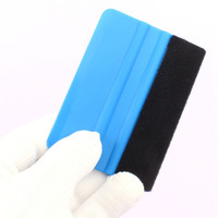 Kit d'outils pour covering automobile : Couteau utilitaire, Couteau de découpe de film, Raclette en feutre, Grattoir de découpe de ligne, Gants pour l'installation de PPF et de vinyle