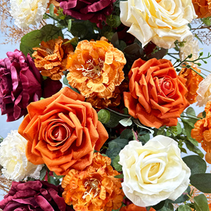 Centros <span class=keywords><strong>de</strong></span> Mesa <span class=keywords><strong>de</strong></span> Flores Artificiales Personalizados, <span class=keywords><strong>Arreglos</strong></span> Florales <span class=keywords><strong>de</strong></span> Seda para Decoración <span class=keywords><strong>de</strong></span> Eventos - Product Image 6