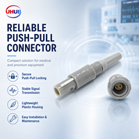 Connecteur circulaire en plastique haute densité UHUB série P 1P 12 broches pour équipement de test