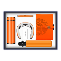 Coffret Cadeau d'Entreprise Personnalisé avec Logo : Mug, Parapluie, Masseur Cervical – Idéal pour Cadeaux VIP et Offres Promotionnelles