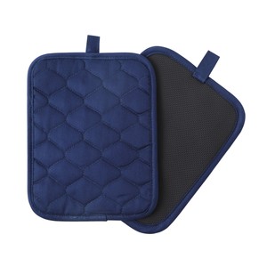 Soportes de silicona para ollas de algodón y manoplas para horno resistentes al calor 18x23cm almohadillas rectangulares aptas para lavavajillas para uso en la cocina - Product Image 6