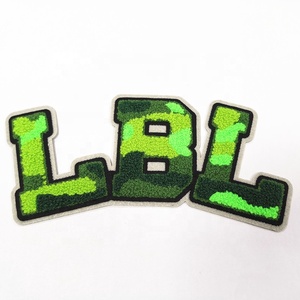 Chất lượng cao tùy chỉnh Chenille các bản vá lỗi sắt trên tùy chỉnh Chenille Varsity letterman các bản vá lỗi cho t Áo sơ mi lông thêu quần áo - Product Image 3