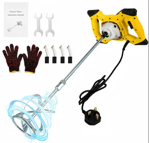 เครื่องผสมสีไฟฟ้าแบบมือถือ DIY จากโรงงาน ผลิตภัณฑ์อเนกประสงค์สำหรับผสมปูนและซีเมนต์ สำหรับงานตกแต่งอาคาร - Product Image 1