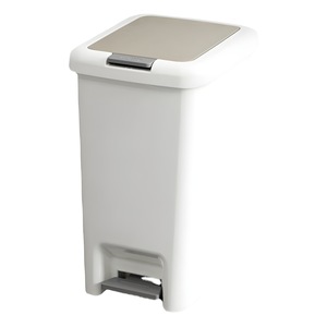 Nouvelle poubelle de pied de salle de bains en plastique d'une capacité de 19L avec caractéristique unique de dépôt de dons - Product Image 2