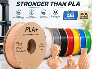 Filamento PLA+ para Impresora 3D al por Mayor, 1.75mm, Resistencia Mejorada, 8 Colores, Moldeo de Tono de Piel, 220C para Bambu Lab Prusa - Product Image 2