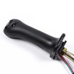 Manette de commande en alliage d'aluminium noir pour excavatrice, levier de commande, poignée de commande - Product Image 1