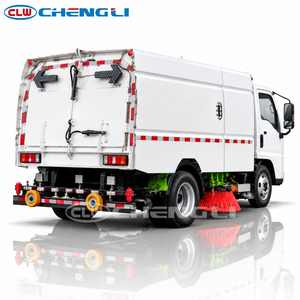 Barredora de Calles Eléctrica BYD T4 4x2 de 4.5 Toneladas de Peso Bruto Vehicular, Camión Barredor y Lavador de Carreteras, Vehículo de Limpieza de Calles para Saneamiento Urbano - Product Image 3