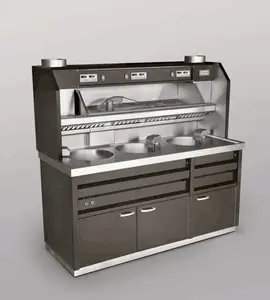 Mesin penggorengan otomatis penjualan langsung pabrik SHINEHO gaya freidora a presion fryer profesional dan pembeli