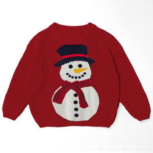 Vendite dirette della fabbrica 0-3 anni girocollo fatto a mano per bambini <span class=keywords><strong>natale</strong></span> maglia <span class=keywords><strong>maglione</strong></span> per bambino - Product Image 2