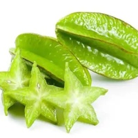 Voedingsmiddelkwaliteit, hoge zuiverheid, grote voorraad Carambola fruitpoeder, Carambola fruitsappoeder, volledig wateroplosbaar